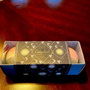 Celestial fresh cotton bath fizzers. 3PC in the box. Great gift. New.